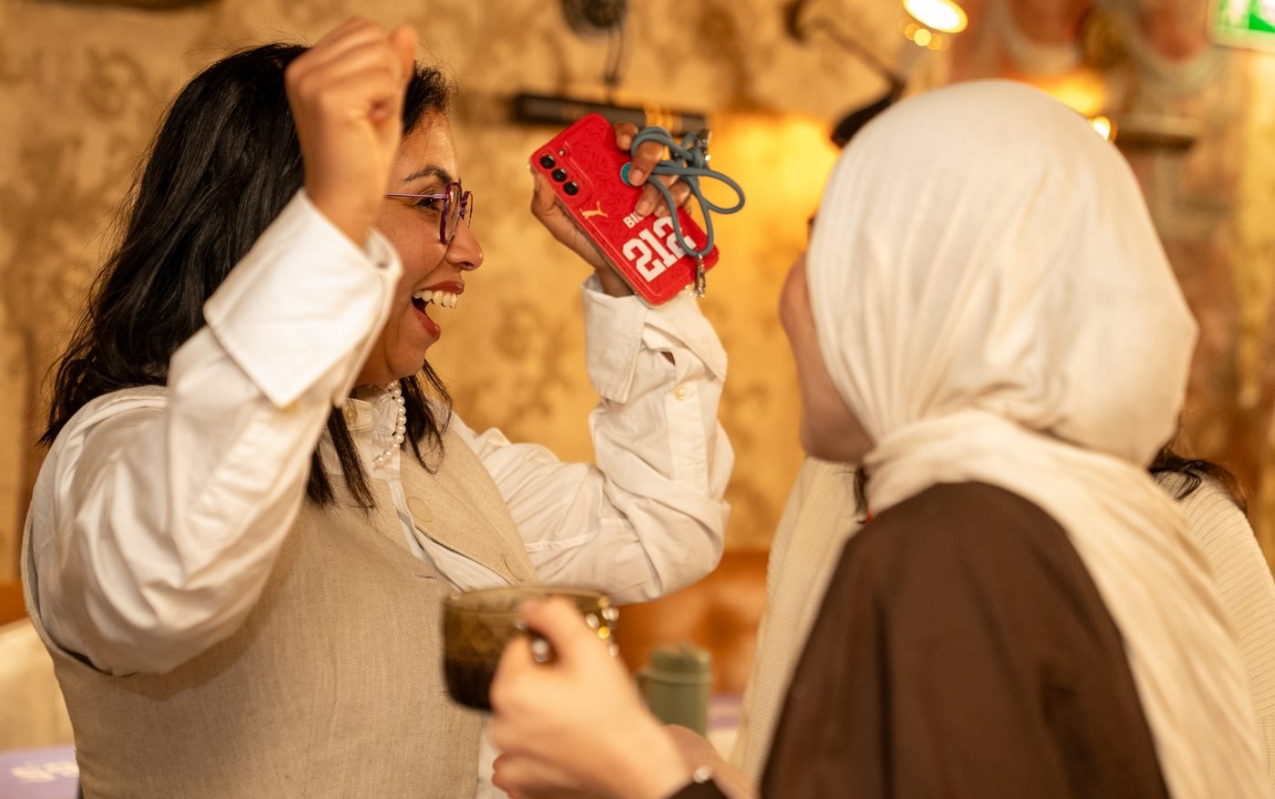 Photographie d’événement — lancement BIBS, invités tout sourire